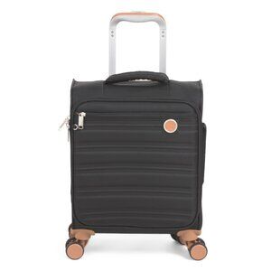 IT LUGGAGE Black 18in Fusional Softside Carry-on Spinner